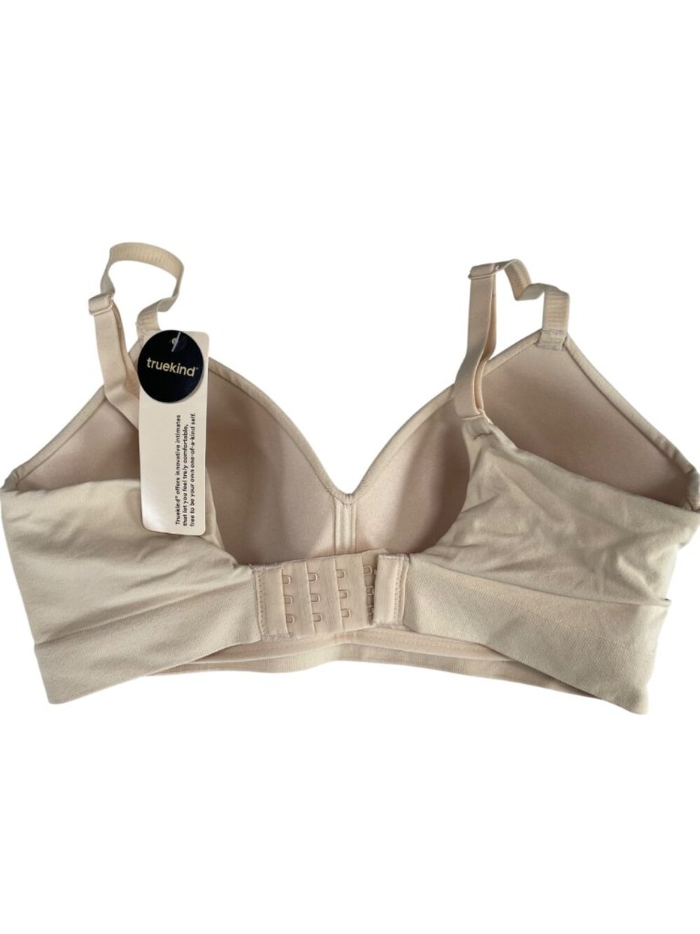 Truekind® Supportive Comfort Wireless Shaping Bra Chai Tan Sz LG 10210 - Picture 4 of 7